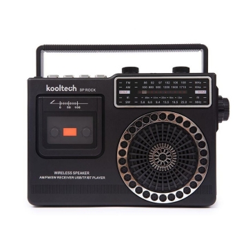 Ραδιόφωνο Vintage Bluetooth Cassette