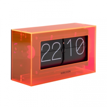 Ρολόι Flip Karlsson Boxed Neon Orange