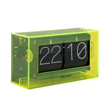 Ρολόι Flip Karlsson Boxed Neon Yellow