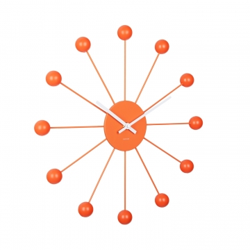 Ρολόι Τοίχου Karlsson Funky Spider Bright Orange