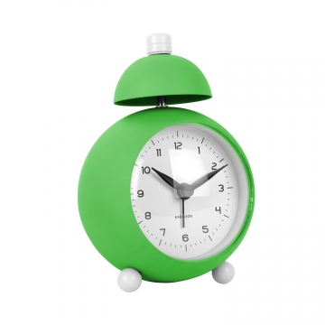 Alarm Clock Karlsson Chaplin Bright Green
