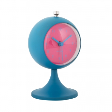 Ρολόι Ξυπνητήρι Karlsson Funky Retro Bright Blue