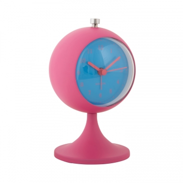 Alarm Clock Karlsson Funky Retro Bright Pink