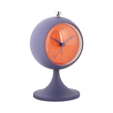 Alarm Clock Karlsson Funky Retro Bright Purple