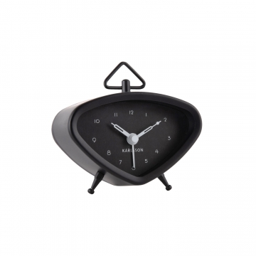 Alarm Clock Karlsson Mini Triangle Black