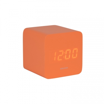 Alarm Clock Karlsson Spry Square Bright Orange