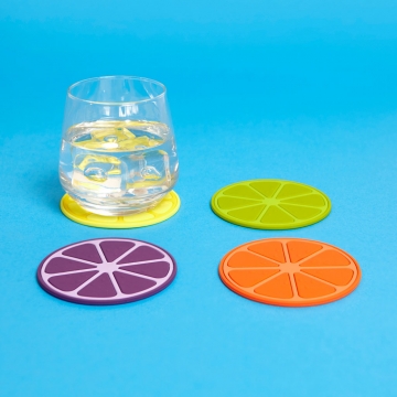 Coaster Set Fruit Party