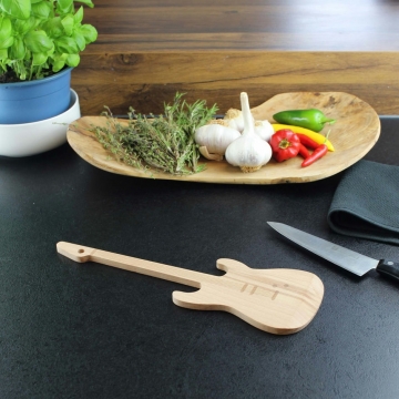 Spatula & Mini Cutting Board Guitar