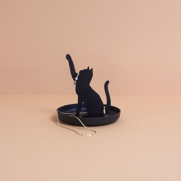 Jewelry Ring Holder Feline