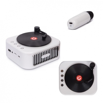 Karaoke Vinilo White