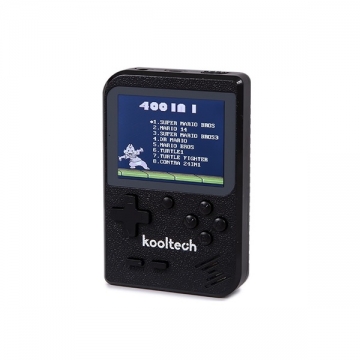 Game Console with 400 Games Black