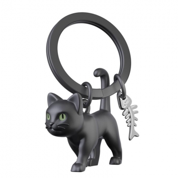 Keyring Black Cat