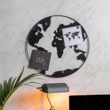 Πίνακας Υπενθυμίσεων & Σημειώσεων World Map