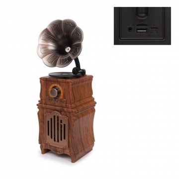 Ραδιόφωνο Vintage Bluetooth Gramophone