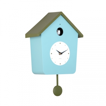 Wall Clock Karlsson Cuckoo Light Blue