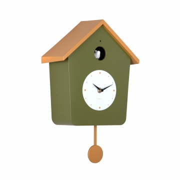 Ρολόι Τοίχου Karlsson Cuckoo Light Green