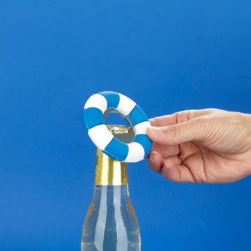 Bottle Opener Floats Blue