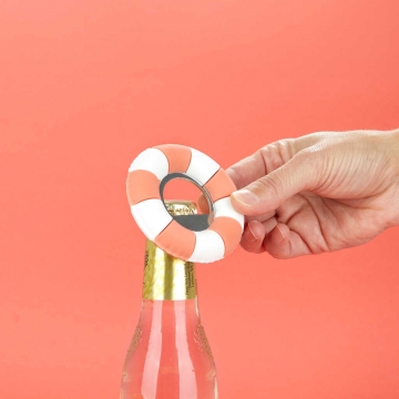 Bottle Opener Floats Red