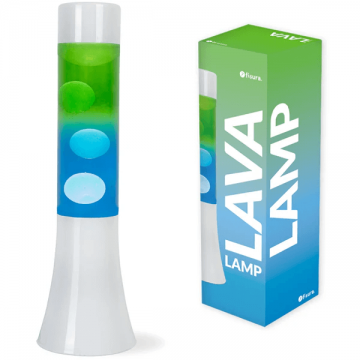 Lava Lamp Mini Blue Green