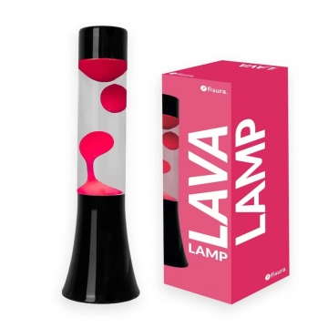 Lava Lamp Mini Clear Pink