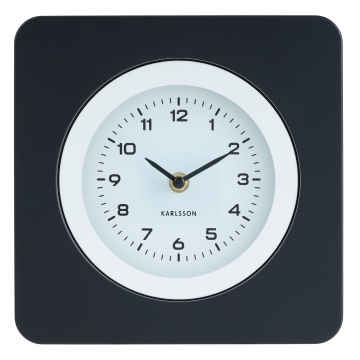 Wall Clock Karlsson New Vintage Black