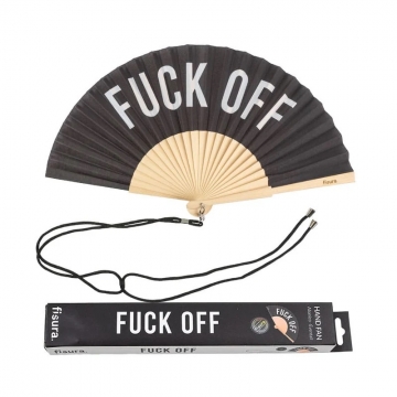 Hand Fan Fuck Off