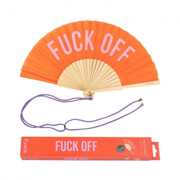 Βεντάλια Fuck Off Red