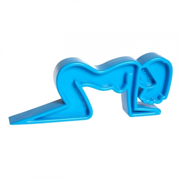 Door Stopper Girl Blue