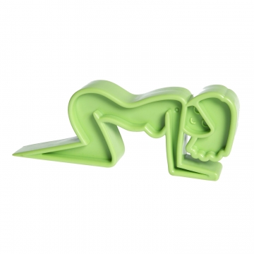 Door Stopper Girl Green
