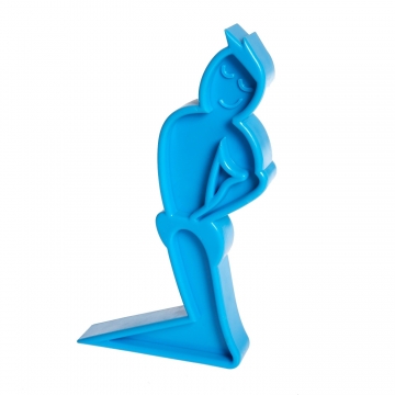 Door Stopper Man Blue