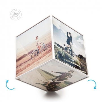 Photo Frame Rotating Kube 15x15