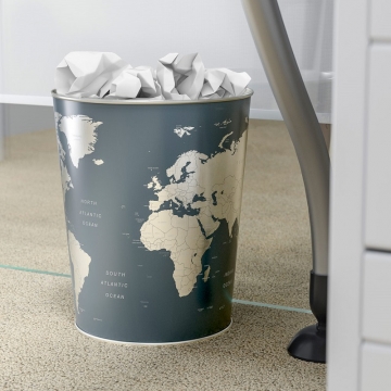 Waste Basket Globe