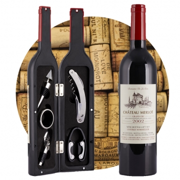 Wine set bottle