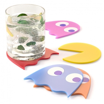 Coasters Pac-Man x5