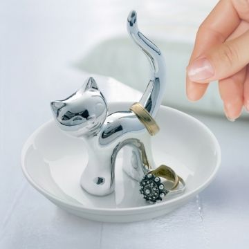 Jewelry Ring Holder Gatto