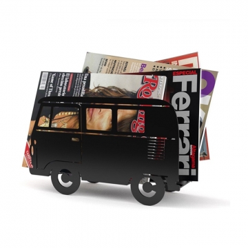 Magazine Rack Van Black