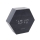 Alarm Clock Karlsson Hexagon Black
