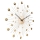 Ρολόι Τοίχου Karlsson Sunburst Crystal Gold Large