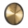 Wall Clock Karlsson Finesse Gold