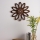 Ρολόι Τοίχου Karlsson Fiore Dark Wood