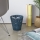 Waste Basket Letters Blue