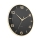 Ρολόι Τοίχου Karlsson Sienna Glow Black
