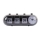 Alarm Clock Karlsson Flip Retro Tube Calendar Black