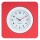 Wall Clock Karlsson New Vintage Bright Red