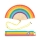 Βεντάλια Rainbow