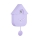 Ρολόι Τοίχου Karlsson Cuckoo Modern Soft Purple