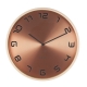 Wall Clock Karlsson Bent Wood Copper