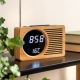 Alarm Clock & FM Radio Karlsson Retro Bamboo