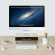 Monitor Stand with Drawer Nordic Black