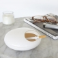 Ashtray Pebble white